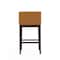 Manhattan Comfort Kingsley Barstool in Camel and Dark Walnut BS012-CL - alternate 2